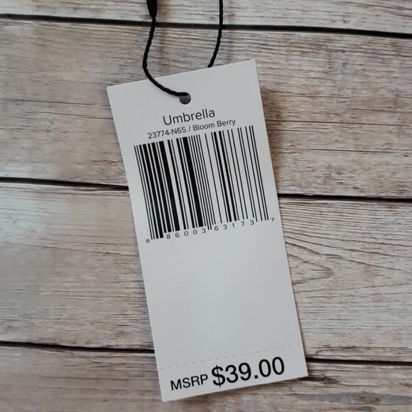 **LAST DAY** Vera Bradley Umbrella - Bloom Berry - Picture 5 of 5